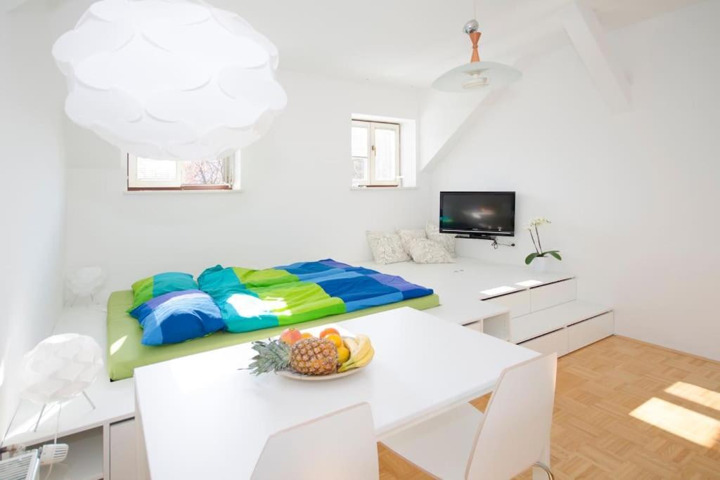 The Cute, Sunny Apartment In The Center +P ลูบลิยานา ภายนอก รูปภาพ
