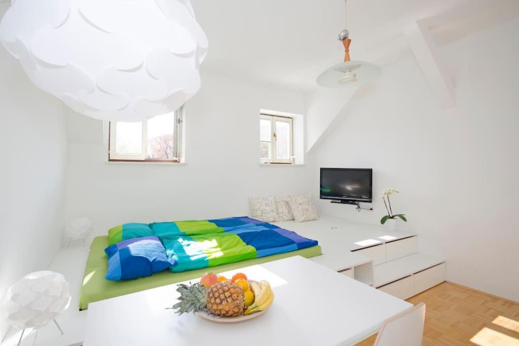 The Cute, Sunny Apartment In The Center +P ลูบลิยานา ภายนอก รูปภาพ